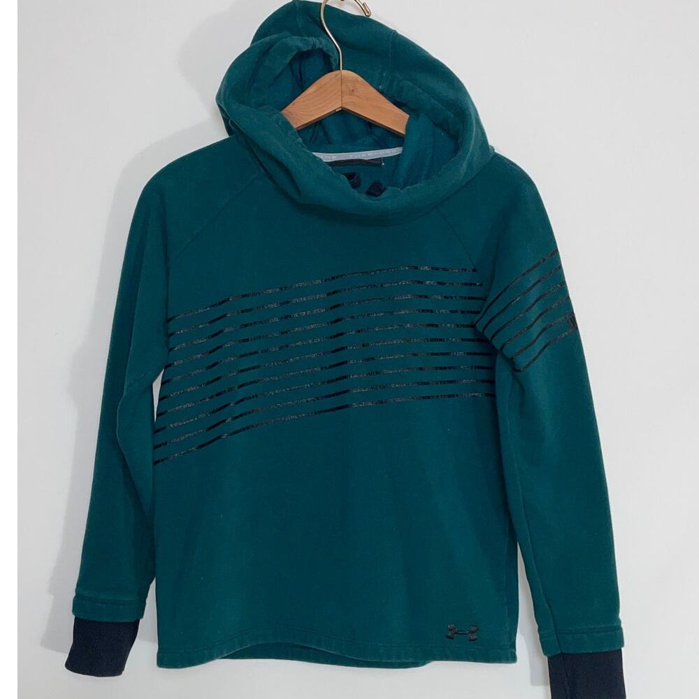 Under Armour‎ Hooded Fleece Sweatshirt - Women's Size XS - Beautiful Green Color